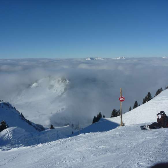 Chamoisiere Mist above Morzine