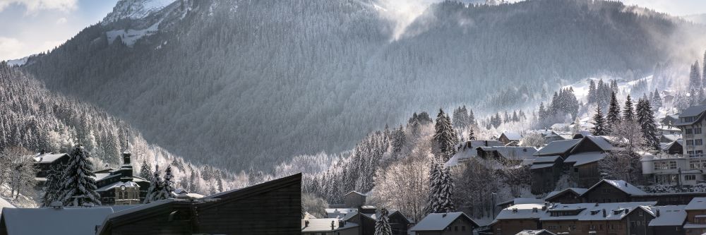 A mountain in Morzine