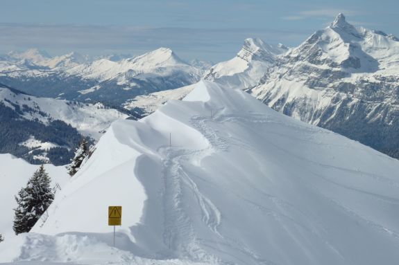 Off-Piste above Morzine