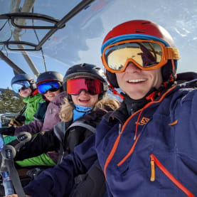 Solo Skiing in Saalbach Hinterglemm