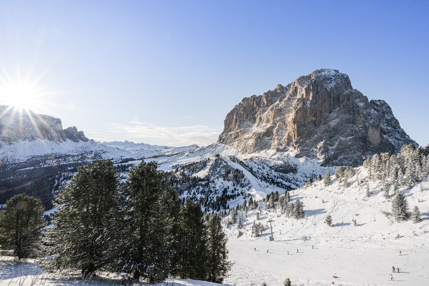 San Cassiano at the heart of The Dolomites