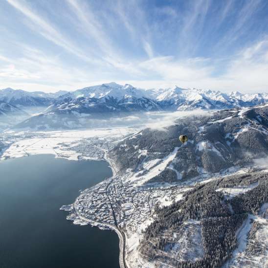 Aerial View of Zell Am See