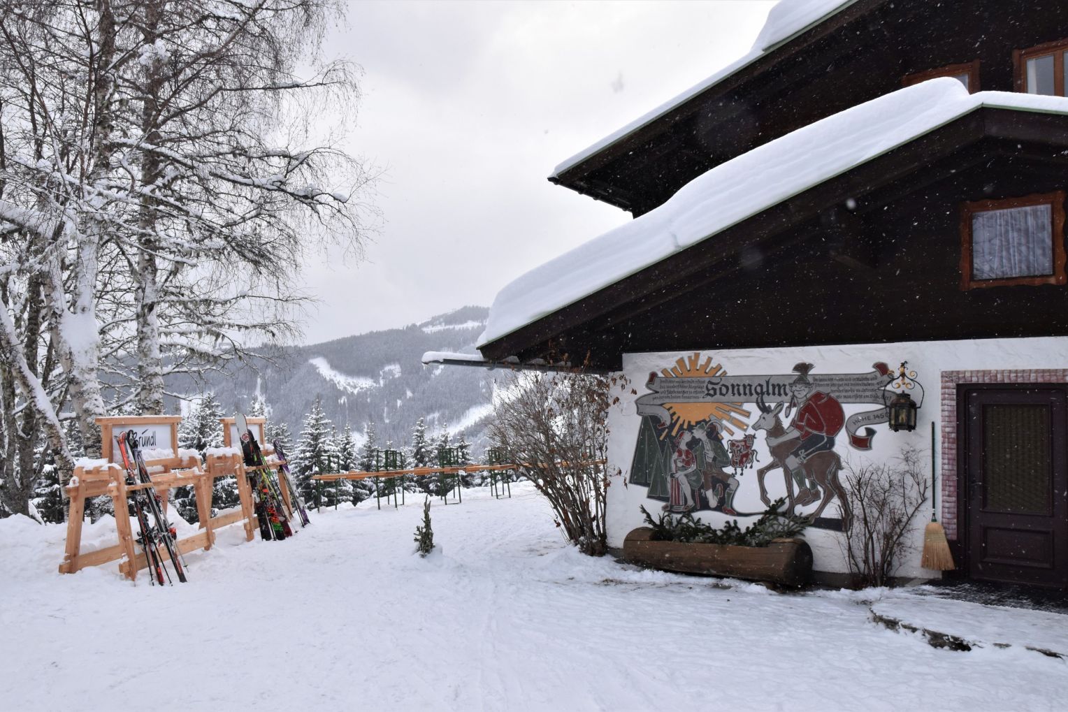 Zell Am See, cabin the woods