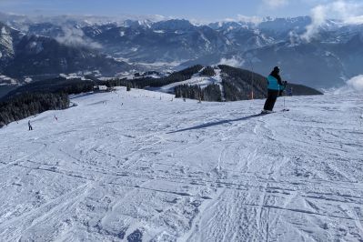 Close to the top of Schmittenhohe